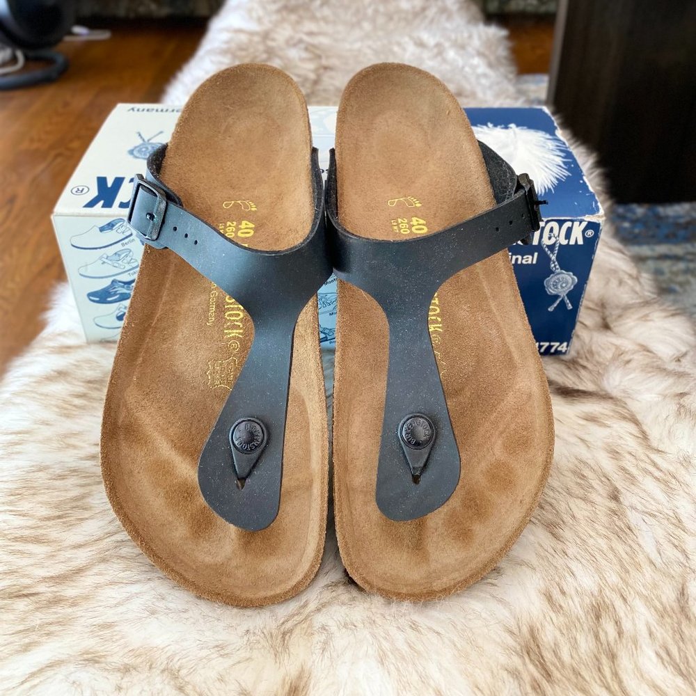 Birkenstock Gizeh Birko-Flor Sandals, Size: 40